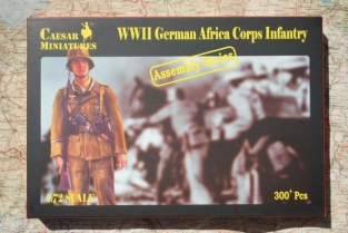 Caesar Miniatures 7713 WWII German Africa Corps Infantry